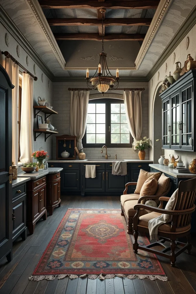 53 Dark Cottagecore Kitchen Ideas For A Cozy And Moody Home