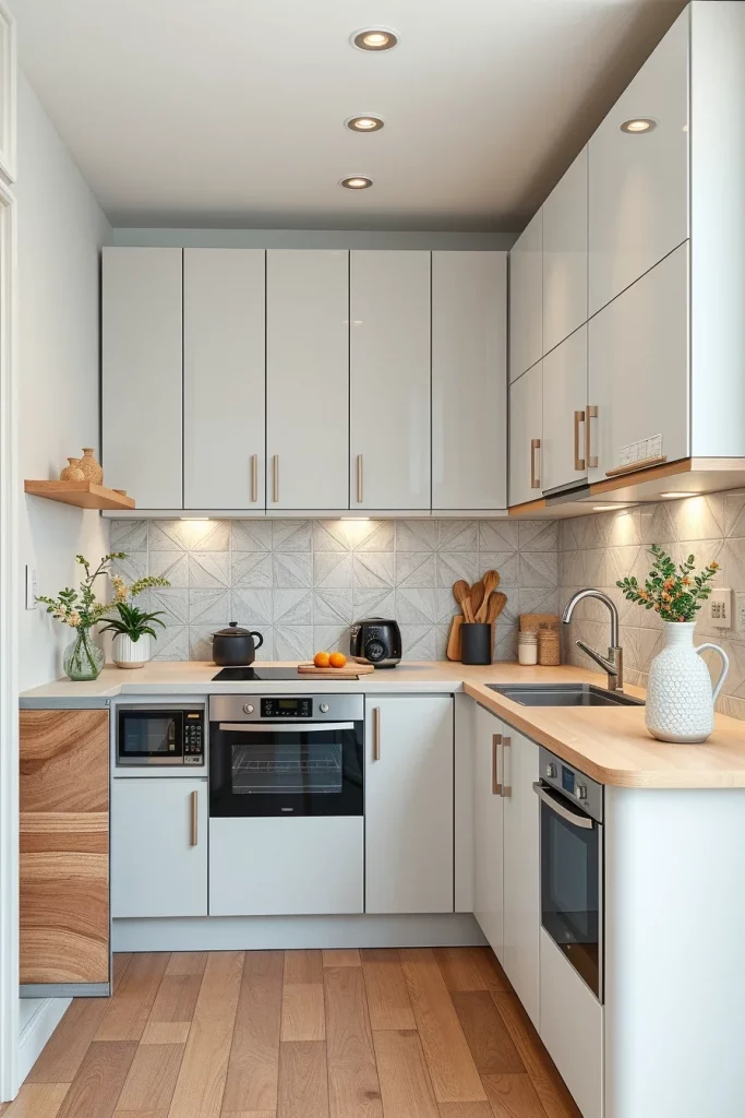 54 Compact Kitchen Design With Smart Storage Ideas For Stylish Small Spaces