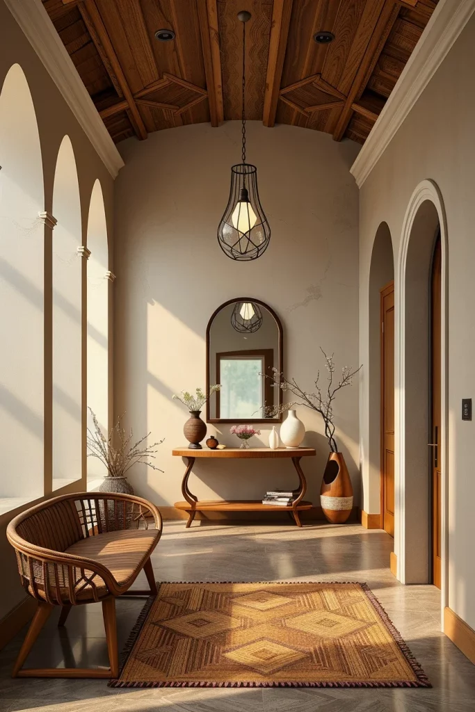 60 Afrohemian Hallway Decor Ideas To Create A Stylish And Cultural Entryway