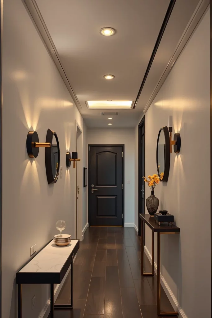 57 Modern Narrow Hallway Decorating Ideas To Transform Small Spaces