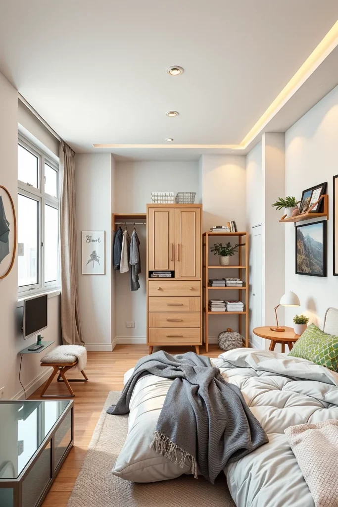 57 Small Bedroom Storage Ideas To Maximize Space In Style