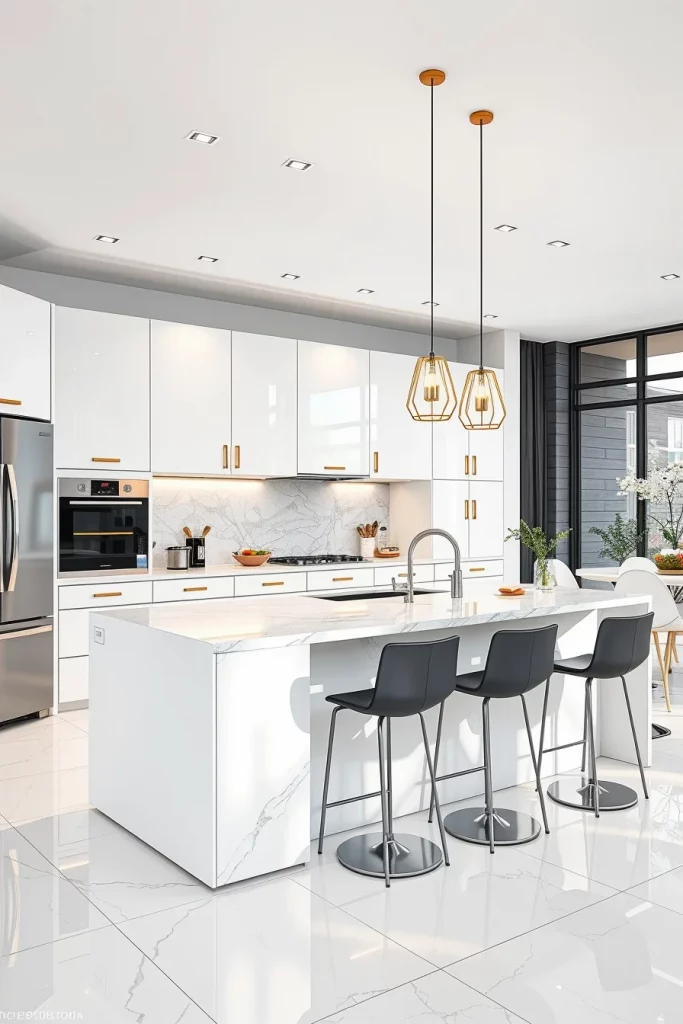 58 White Kitchen Trends To Create A Stylish And Modern Space