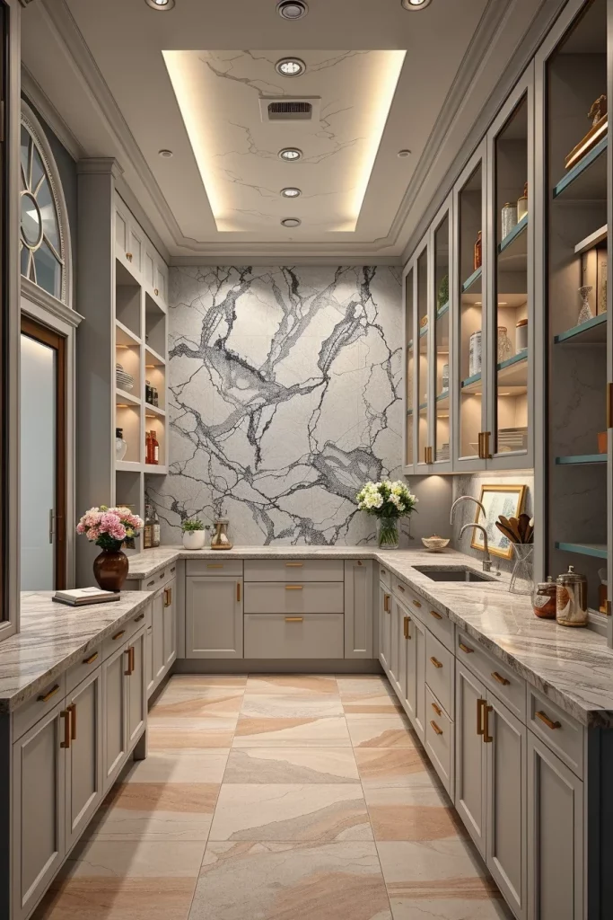 59 Luxury Walk In Pantry Designs For An Elegant And Organized Home
