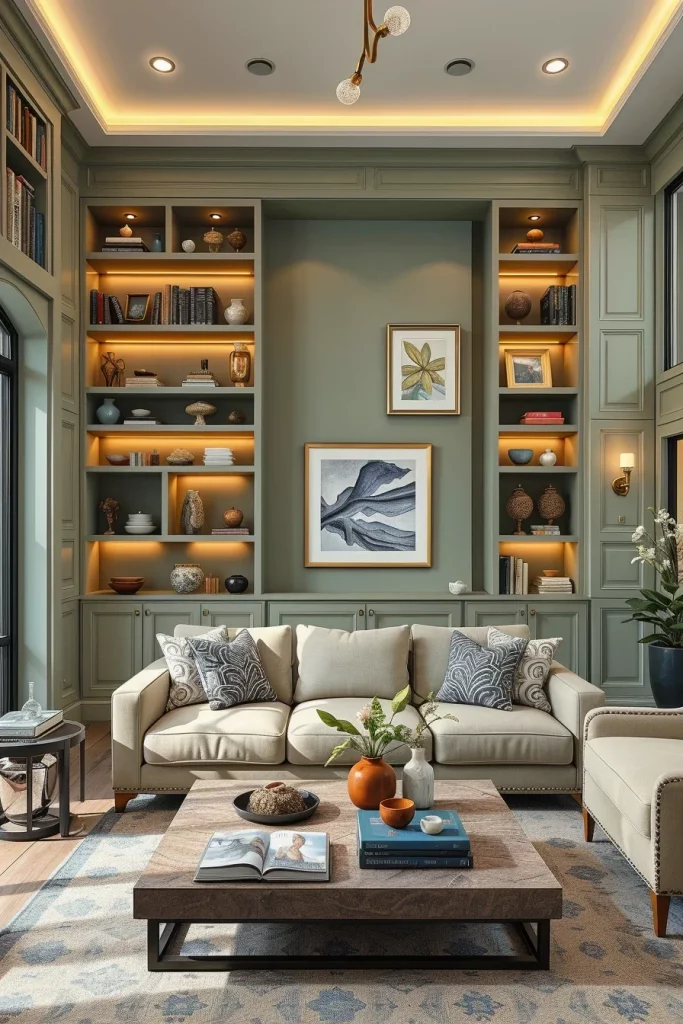 58 Sage Green Living Room Ideas For A Calm And Stylish Home