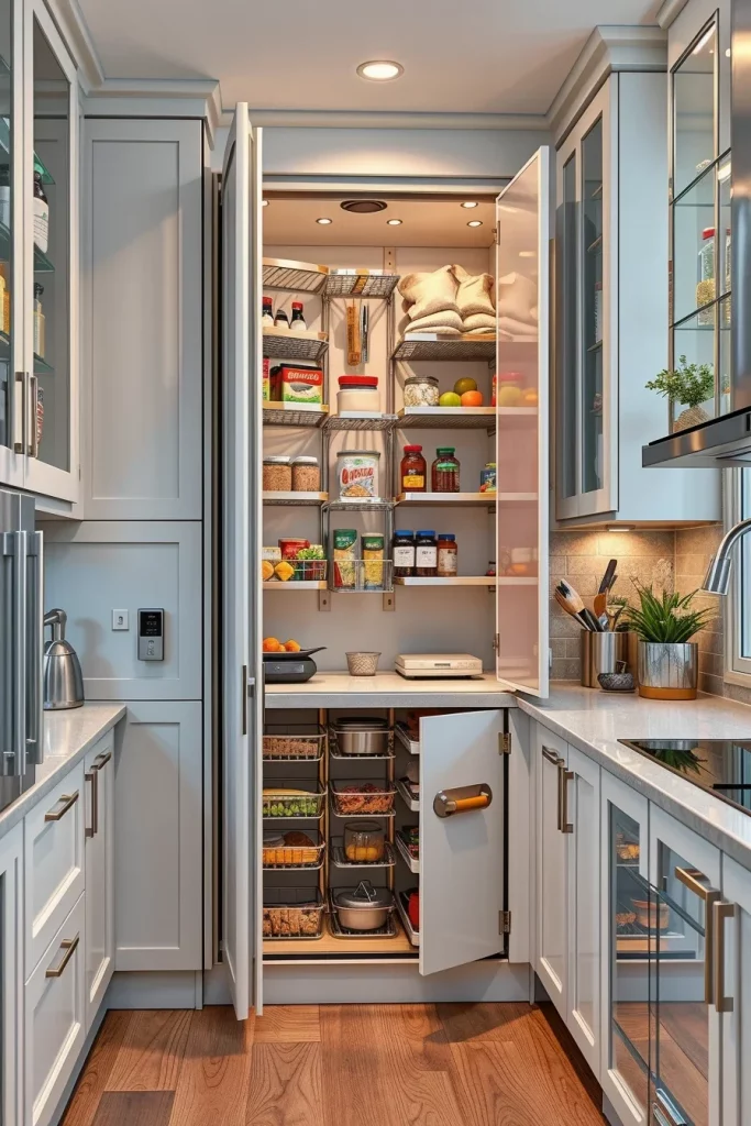 54 Compact Kitchen Design With Smart Storage Ideas For Stylish Small Spaces