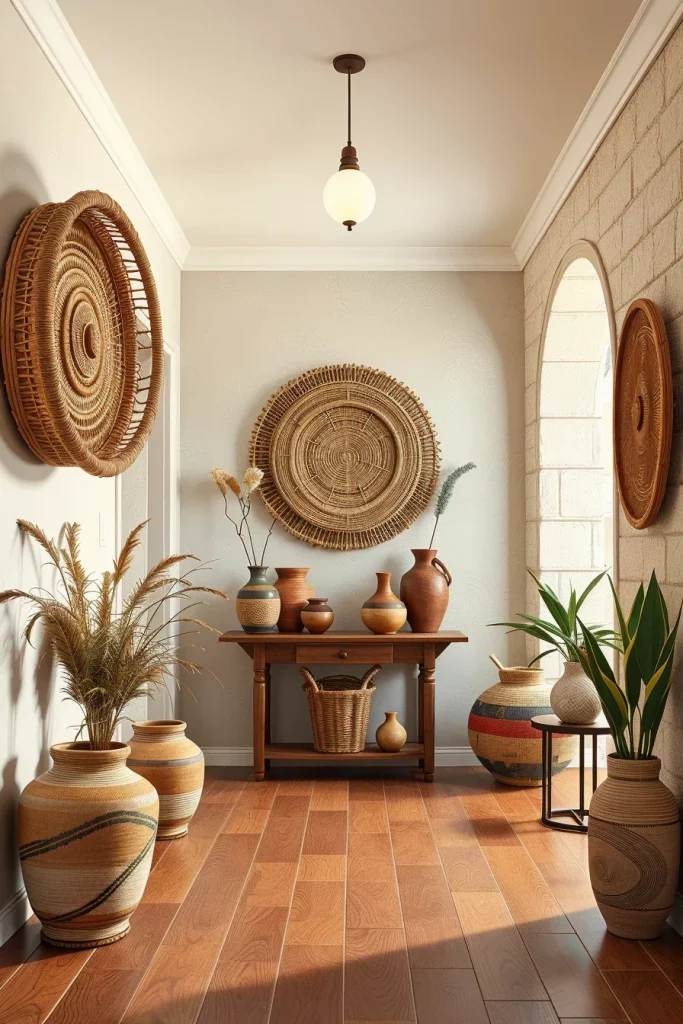 60 Afrohemian Hallway Decor Ideas To Create A Stylish And Cultural Entryway