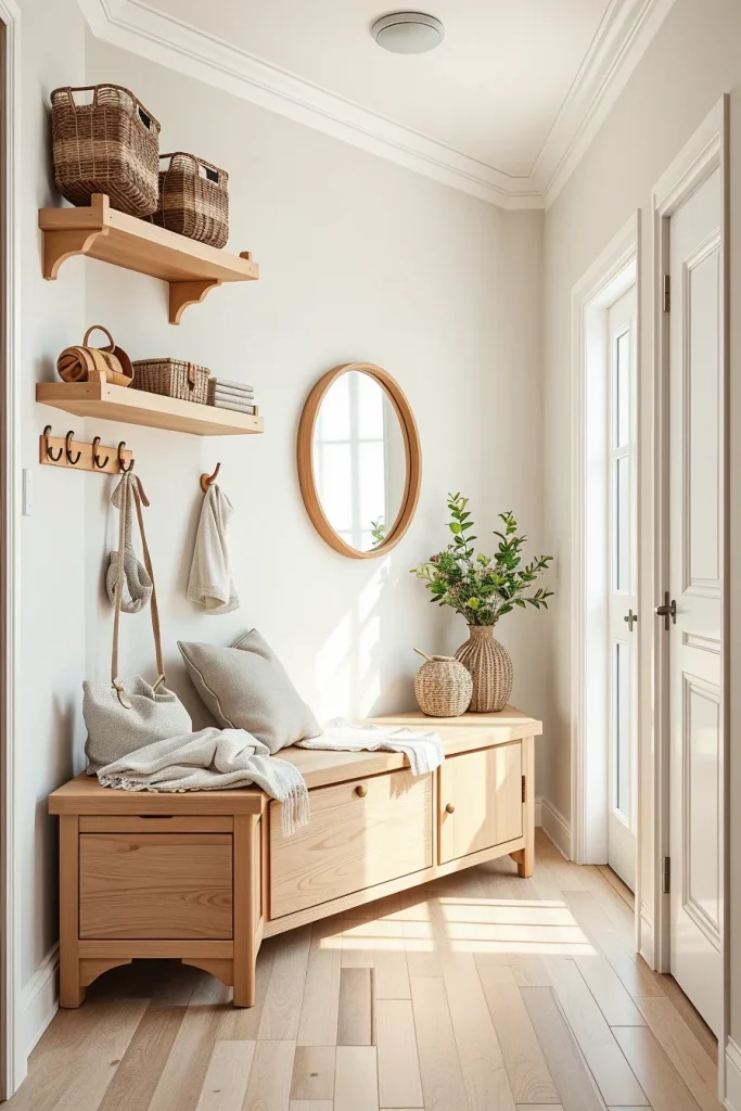 54 Small Hallway Storage Ideas Inspiration For A Stylish And Organized Entryway