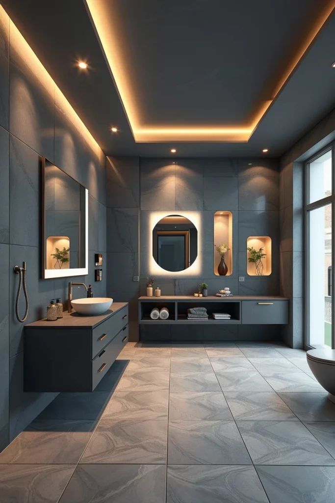 58 Modern Gray Bathroom Interior Trends That Redefine Contemporary Luxury