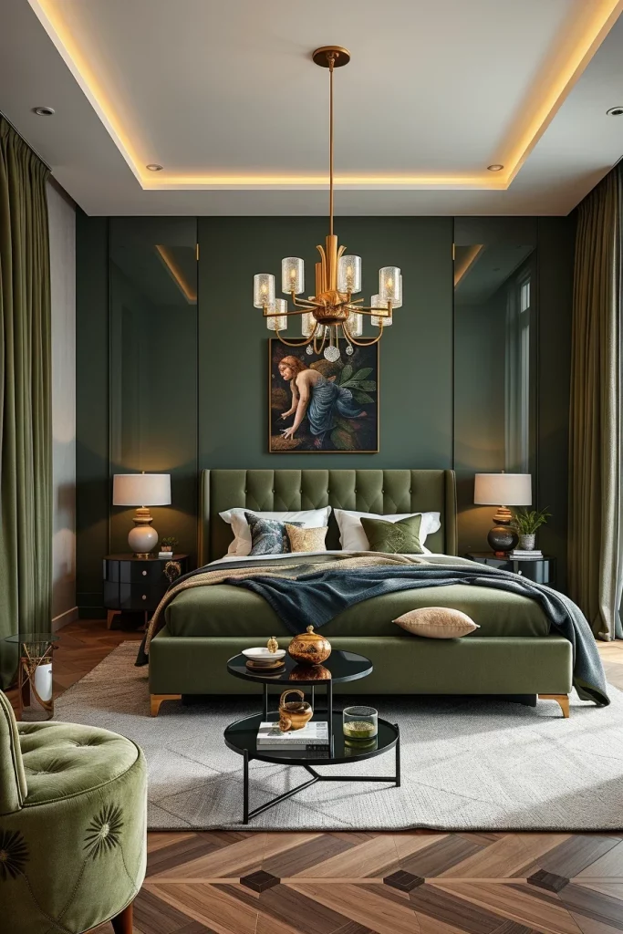 55 Modern Green Bedroom Ideas For A Stylish And Refreshing Retreat