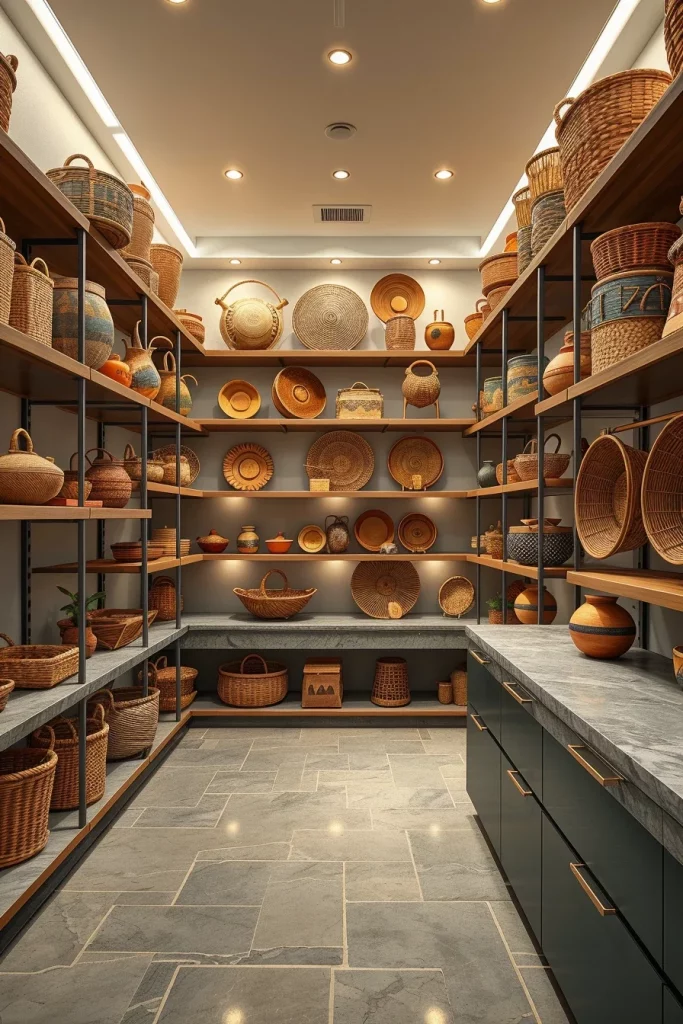 58 Pantry Decor With Woven Baskets Ideas To Create A Stylish And Organized Space