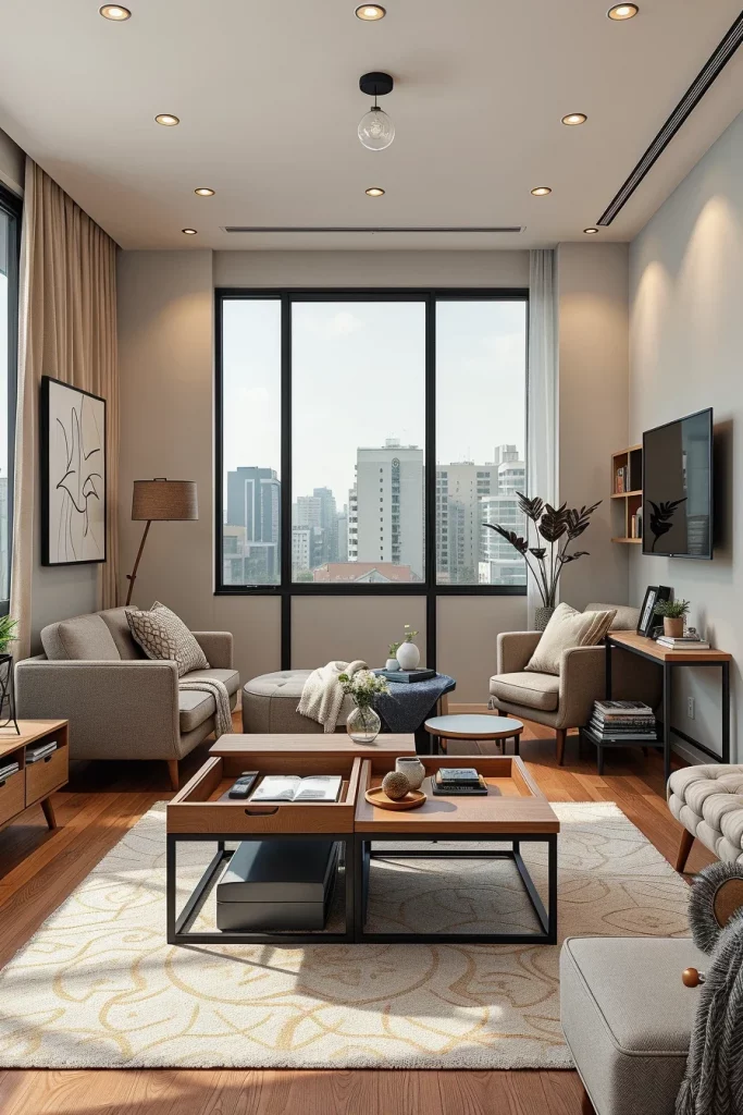57 Small Space-Saving Living Room Ideas To Maximize Every Inch