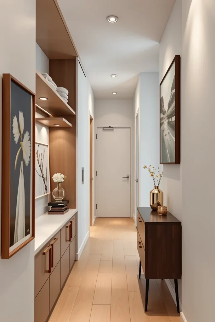 57 Modern Narrow Hallway Decorating Ideas To Transform Small Spaces