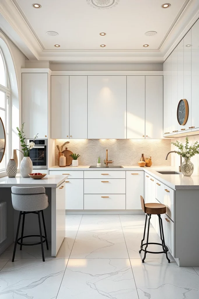 58 White Kitchen Trends To Create A Stylish And Modern Space