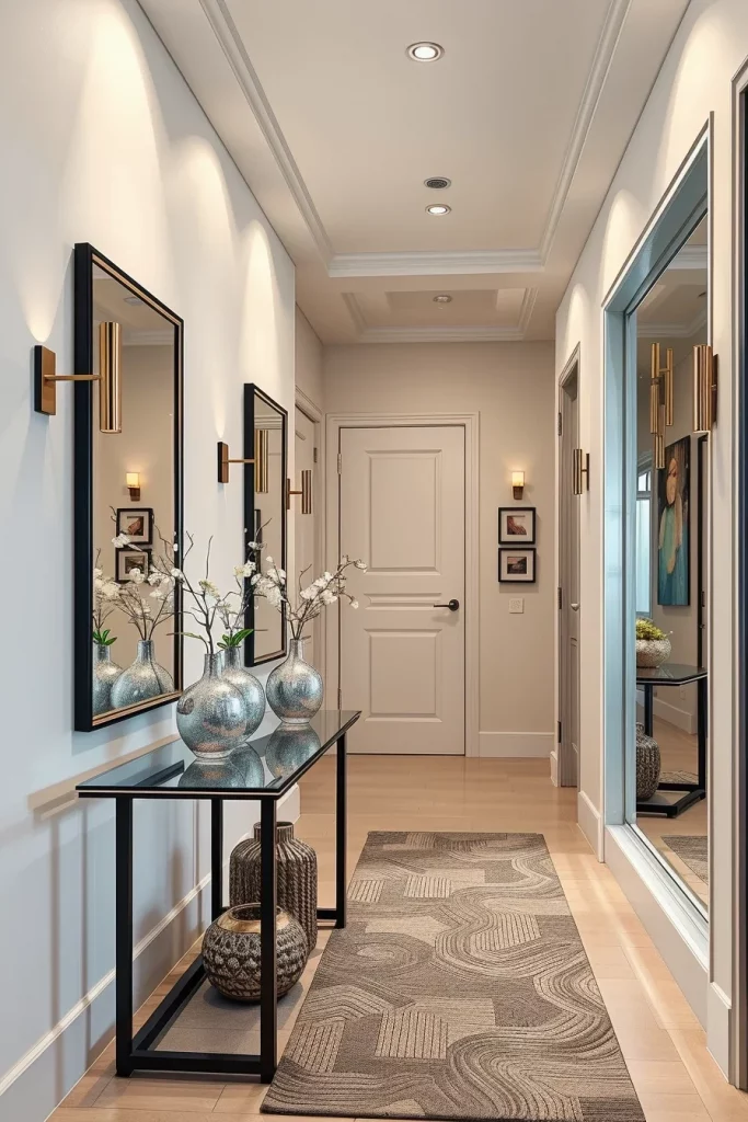 59 Modern Hallway Decor Styling Ideas To Create A Stunning Entryway