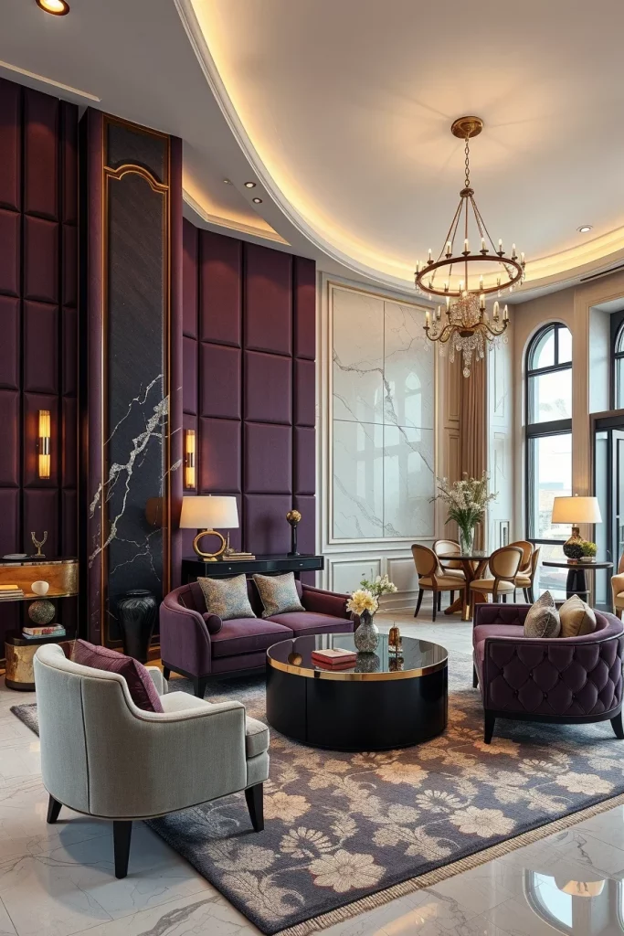 57 Plum Living Room Ideas For A Luxurious And Stylish Home