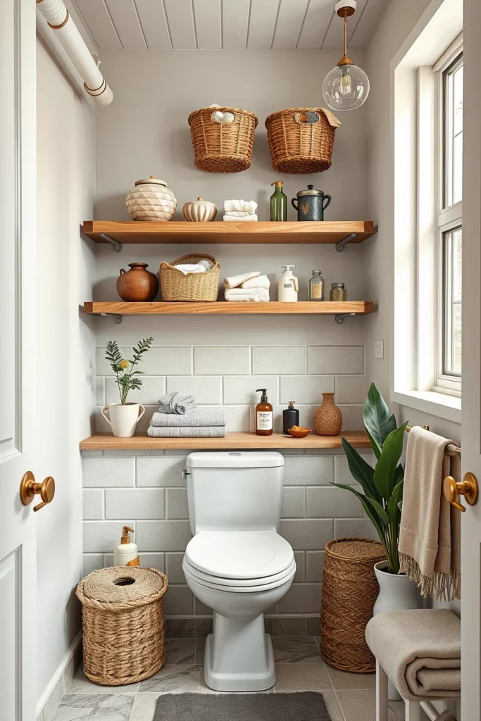 54 Small Bathroom Makeover Decorating Ideas To Transform Your Tiny Space