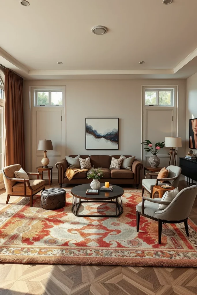 59 Chocolate Brown Living Room Ideas For A Cozy And Elegant Home