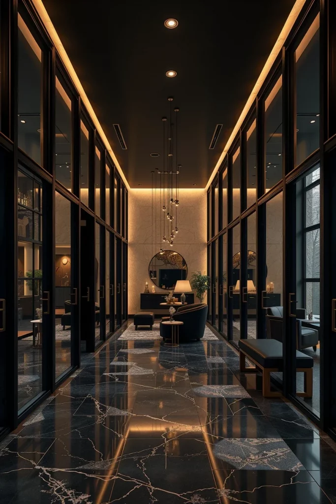 55 Modern Dark Hallway Ideas For A Stylish And Dramatic Home Entrance