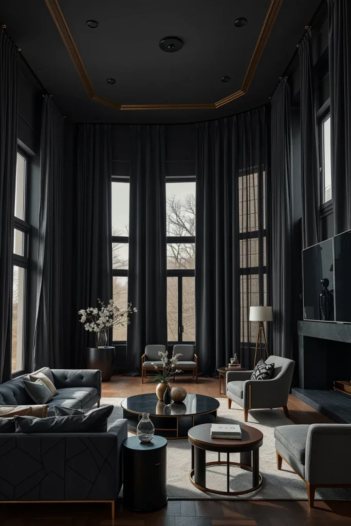 60 Dark And Moody Interiors That Bring Elegance, Drama, And Cozy Sophistication To Every Room