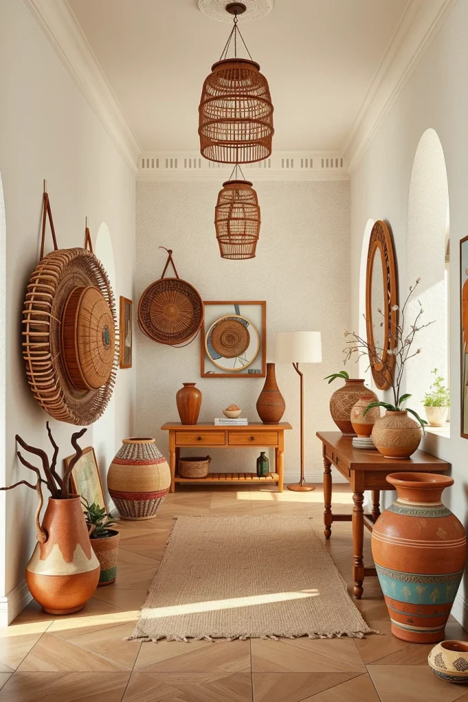 60 Afrohemian Hallway Decor Ideas To Create A Stylish And Cultural Entryway
