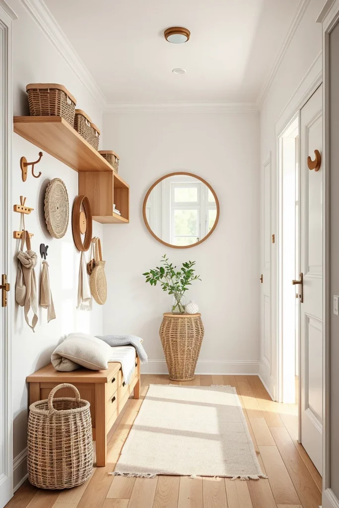 54 Small Hallway Storage Ideas Inspiration For A Stylish And Organized Entryway