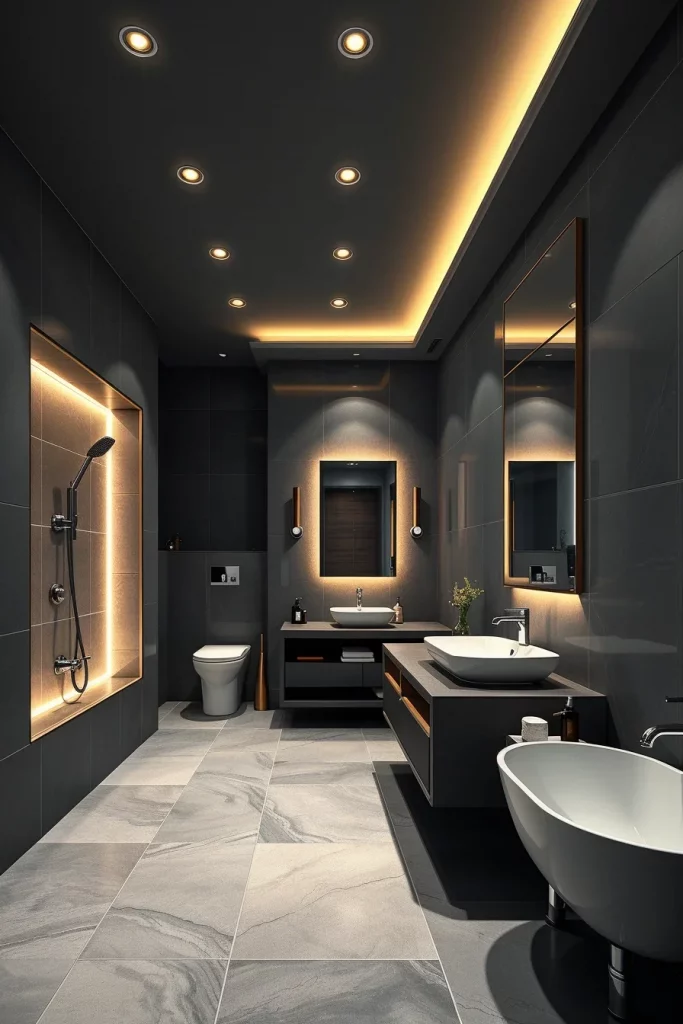 58 Modern Gray Bathroom Interior Trends That Redefine Contemporary Luxury
