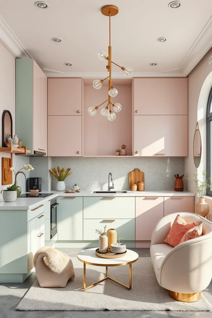 58 Small Kitchen Color Schemes Modern Style For Elegant And Functional Spaces