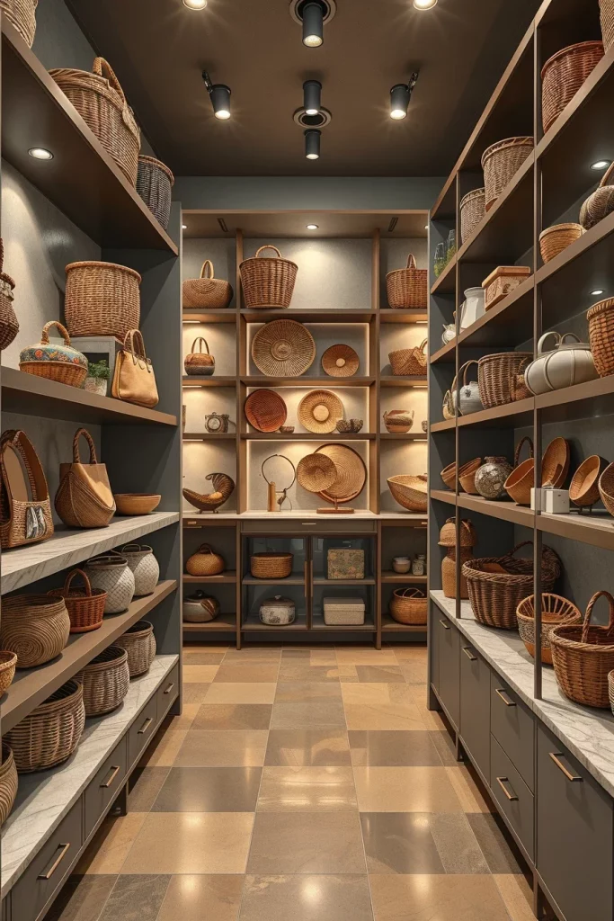 58 Pantry Decor With Woven Baskets Ideas To Create A Stylish And Organized Space