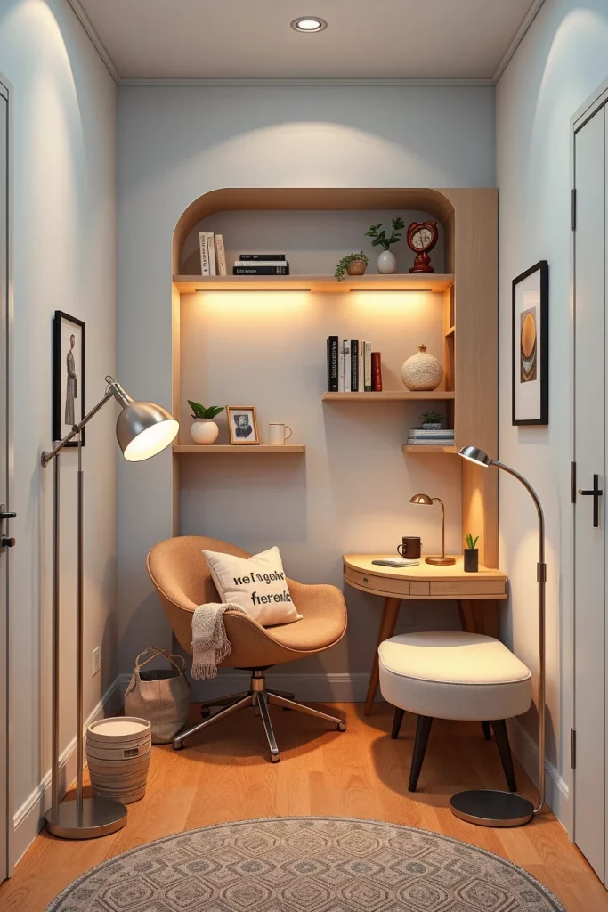 58 Curved Furniture Small Bedroom Design Ideas For Stylish Compact Spaces
