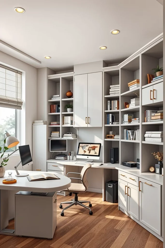 57 Home Office Organization Solution Ideas For A Stylish And Productive Workspace