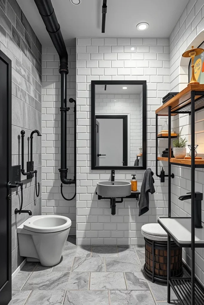 54 Black And White Bathroom Decor Ideas For A Stylish And Timeless Space