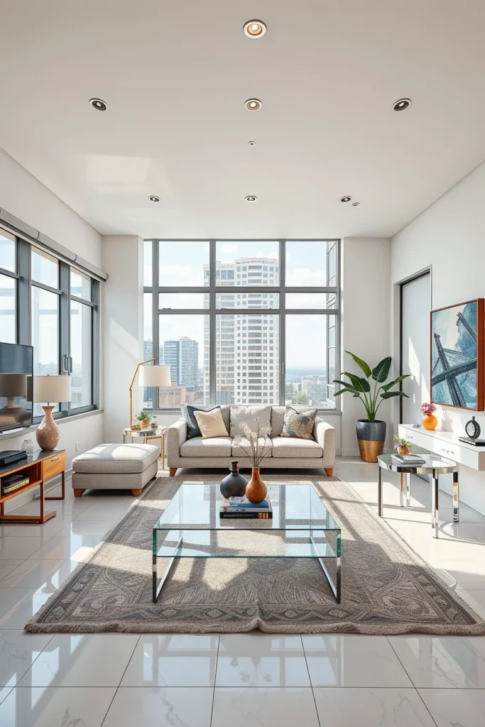 59 Small Apartment Living Room Design Ideas For Stylish And Functional Spaces