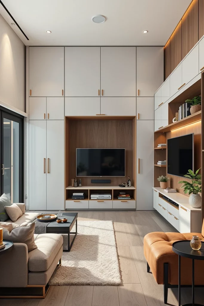 57 Small Space-Saving Living Room Ideas To Maximize Every Inch