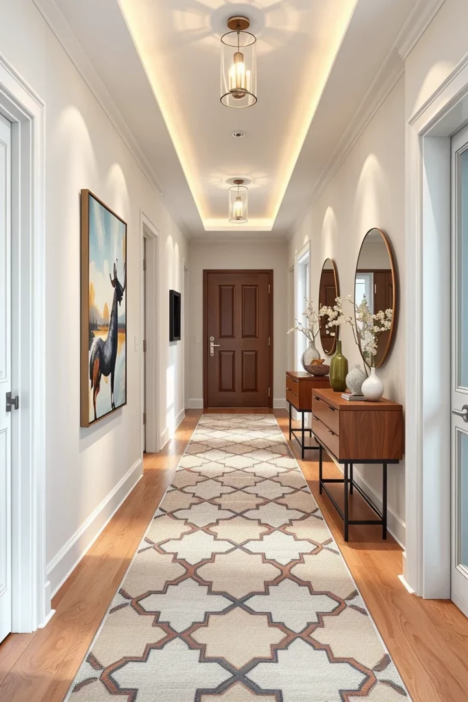 50 Narrow Hallway Decorating Ideas Inspiration For A Stylish And Creative Space