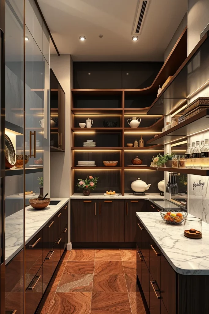 59 Luxury Walk In Pantry Designs For An Elegant And Organized Home