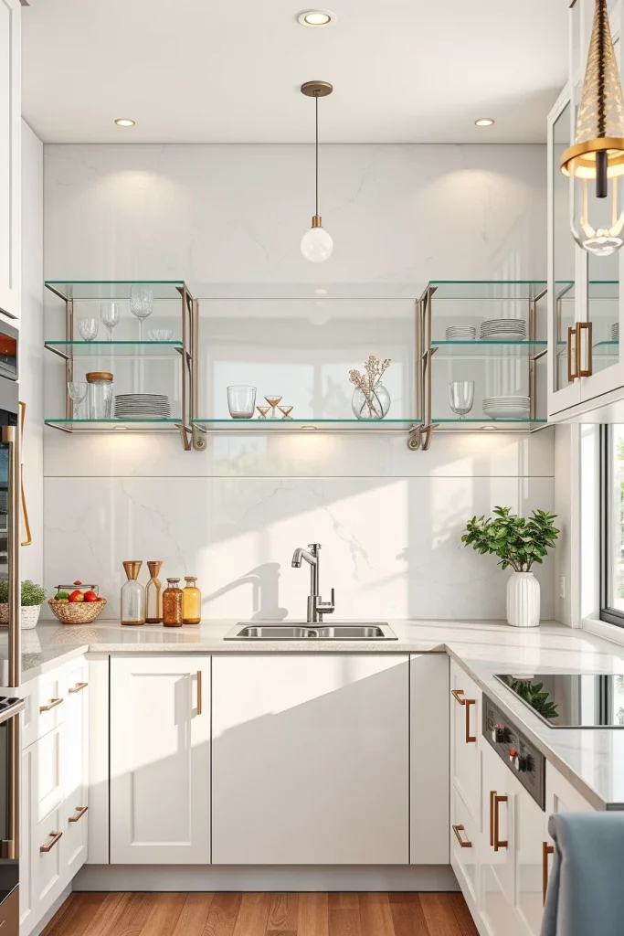 58 Open Shelving Ideas For Small Kitchens That Maximize Style And Storage