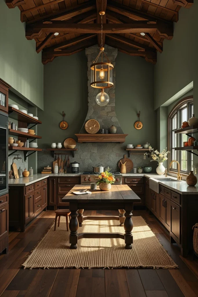 53 Dark Cottagecore Kitchen Ideas For A Cozy And Moody Home