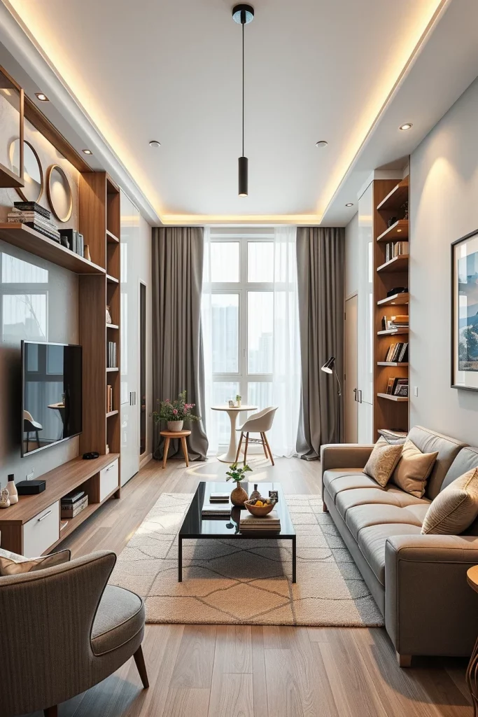 57 Small Space-Saving Living Room Ideas To Maximize Every Inch