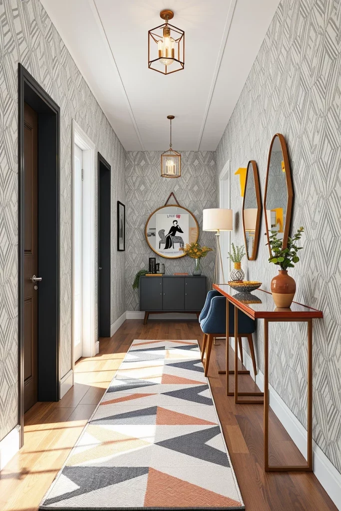 57 Modern Narrow Hallway Decorating Ideas To Transform Small Spaces