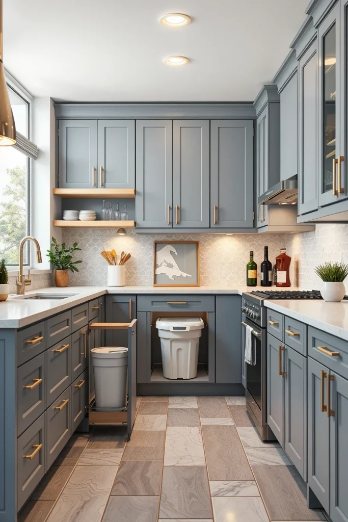 56 Gray White Kitchen Organization Ideas For A Stylish And Clutter-Free Space
