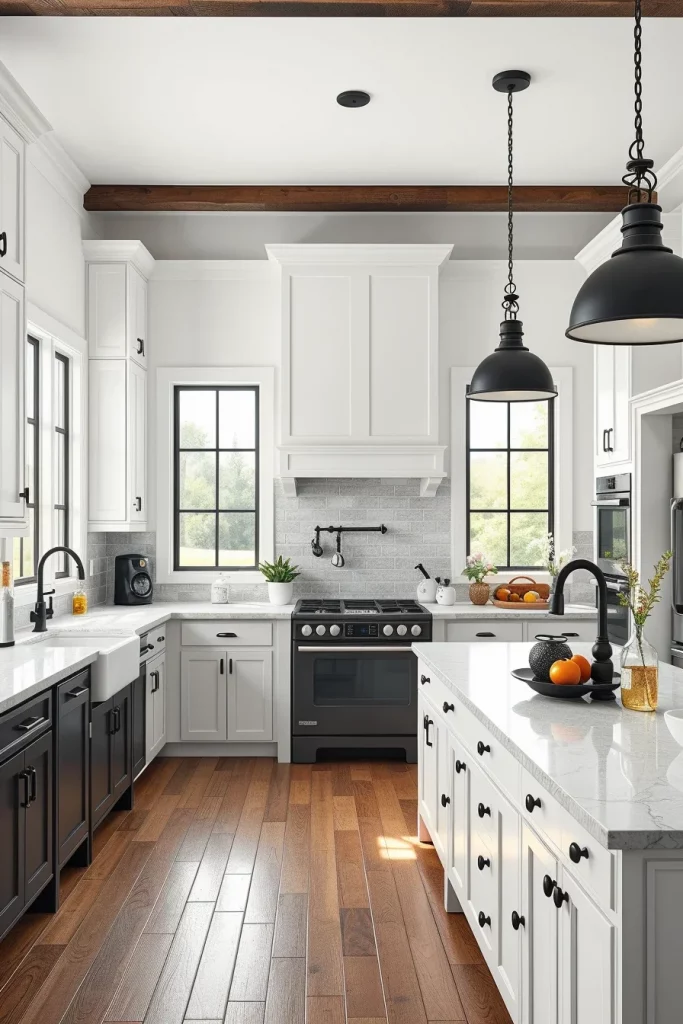 56 White Farmhouse Kitchen Decor Inspiration Ideas For A Timeless And Cozy Home