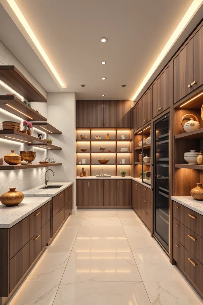 59 Luxury Walk In Pantry Designs For An Elegant And Organized Home