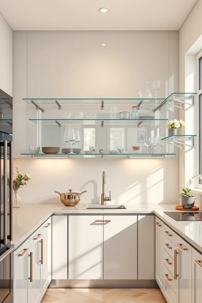 58 Open Shelving Ideas For Small Kitchens That Maximize Style And Storage