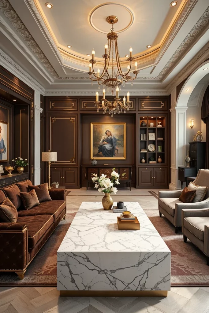 59 Chocolate Brown Living Room Ideas For A Cozy And Elegant Home