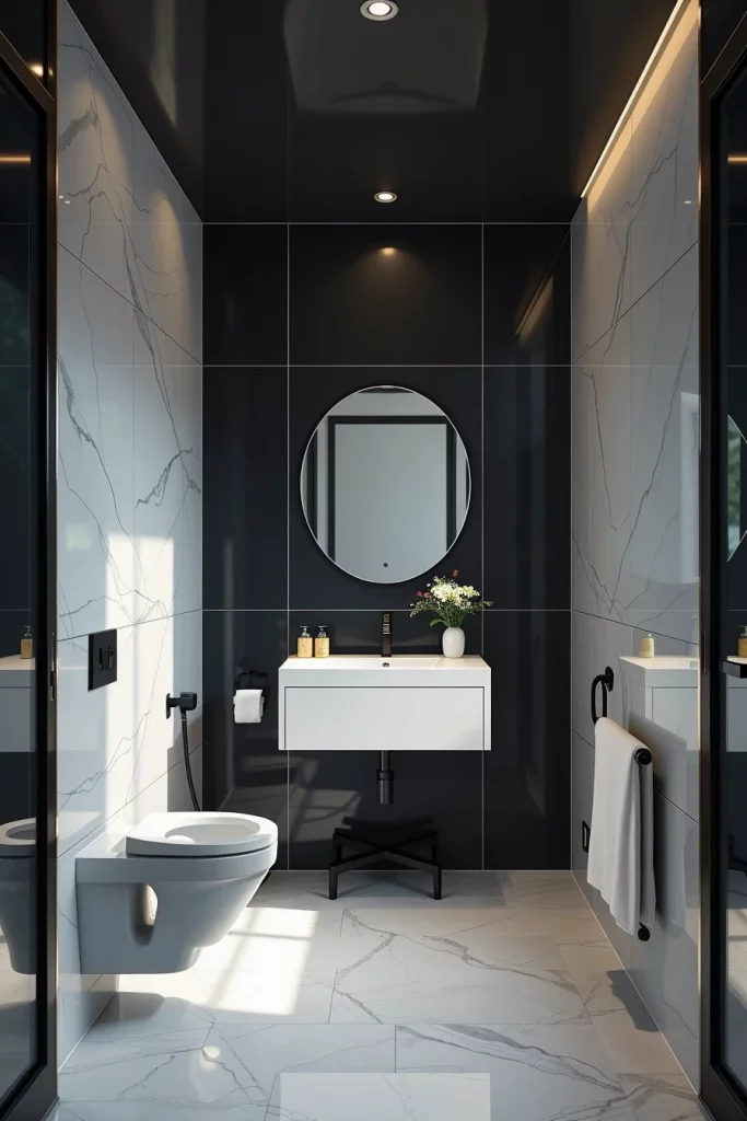 54 Black And White Bathroom Decor Ideas For A Stylish And Timeless Space