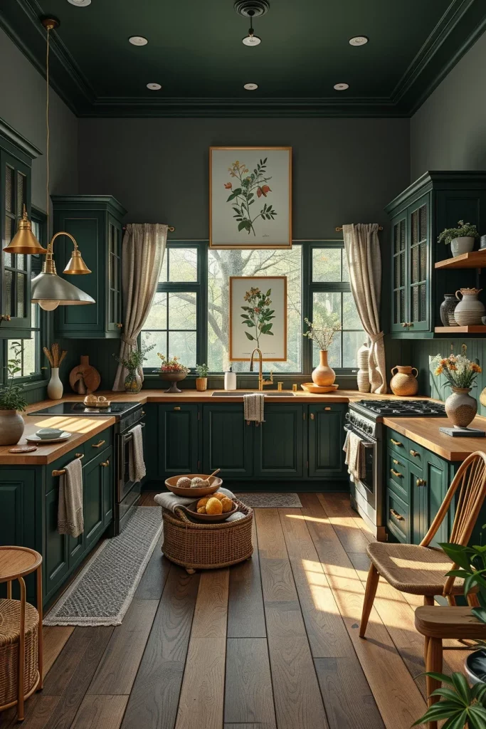 53 Dark Cottagecore Kitchen Ideas For A Cozy And Moody Home