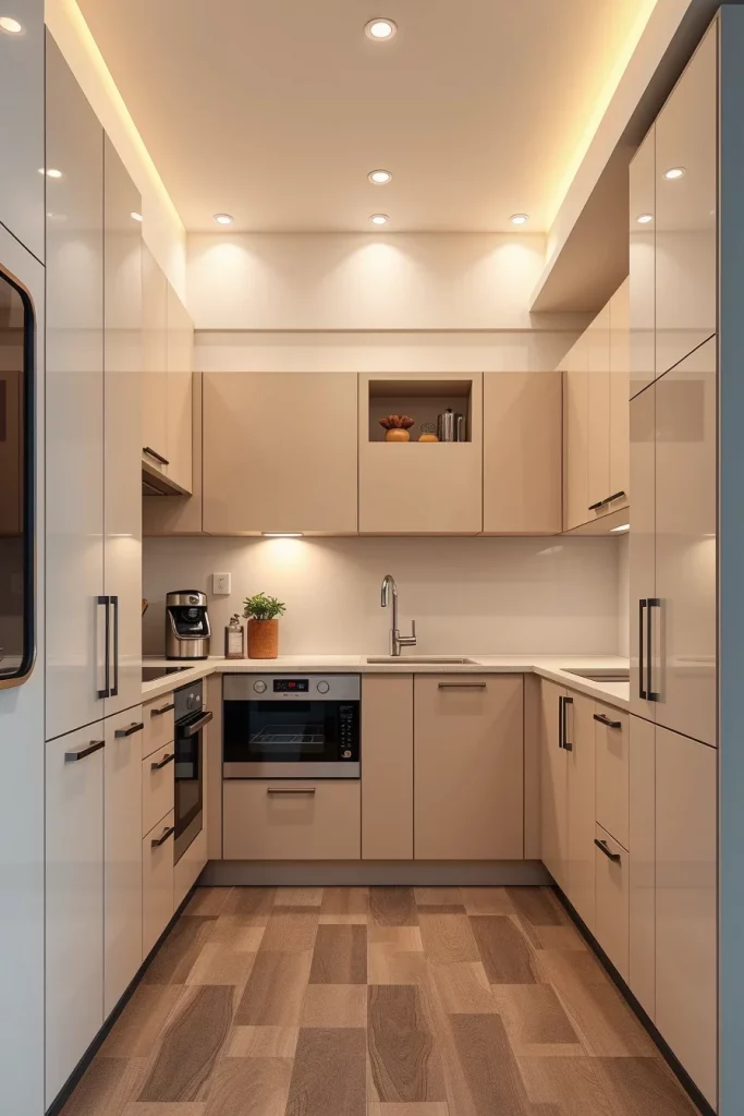54 Compact Kitchen Design With Smart Storage Ideas For Stylish Small Spaces