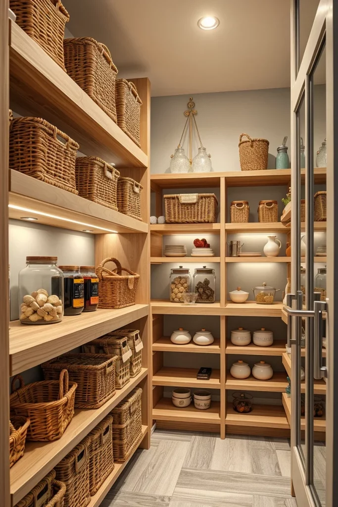 58 Pantry Decor With Woven Baskets Ideas To Create A Stylish And Organized Space
