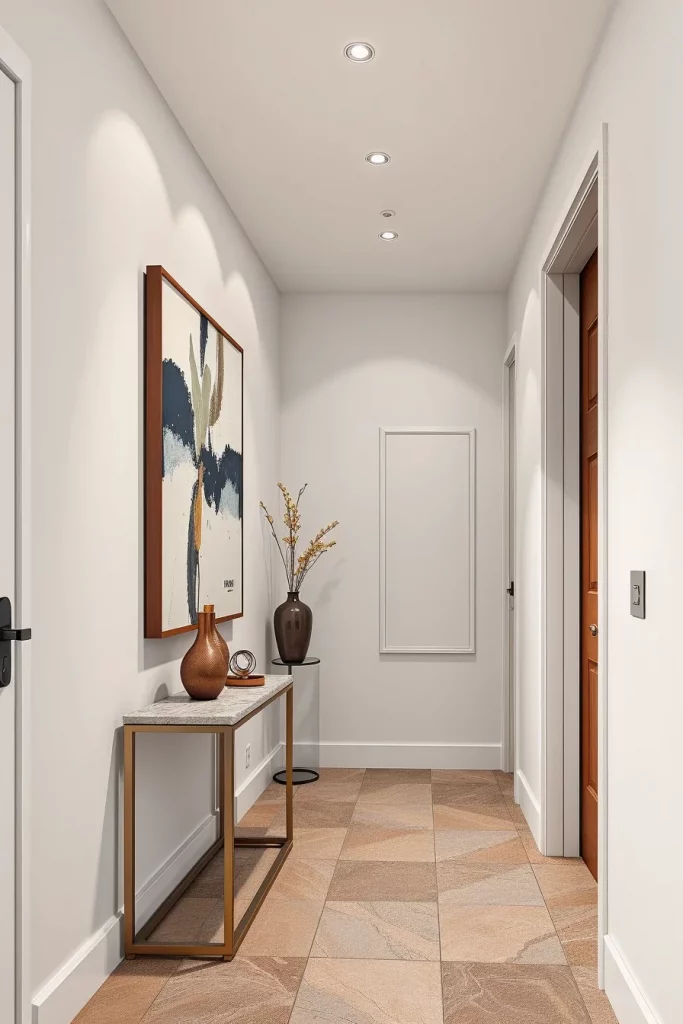 57 Modern Narrow Hallway Decorating Ideas To Transform Small Spaces