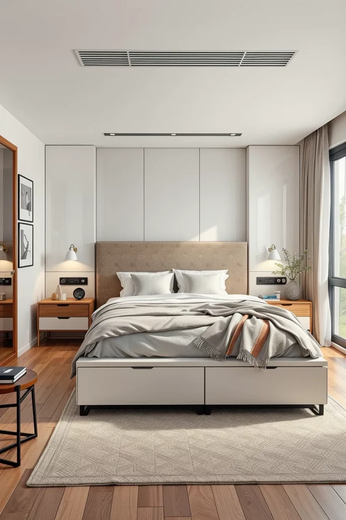 57 Small Bedroom Storage Ideas To Maximize Space In Style